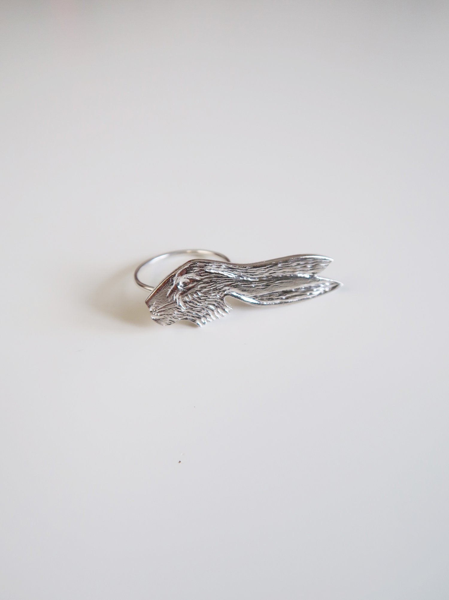 Rabbit Head Ring - Magpie Jewellery
