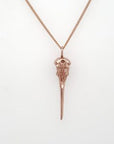Hummingbird Skull Pendant Necklace | Magpie Jewellery