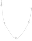 Scattered Star Necklace WG | Magpie Jewellery
