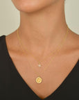 Diamond Pave Star Necklace - Magpie Jewellery