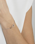 Offspring Interlocked 18K Gold and Silver Bracelet - Magpie Jewellery