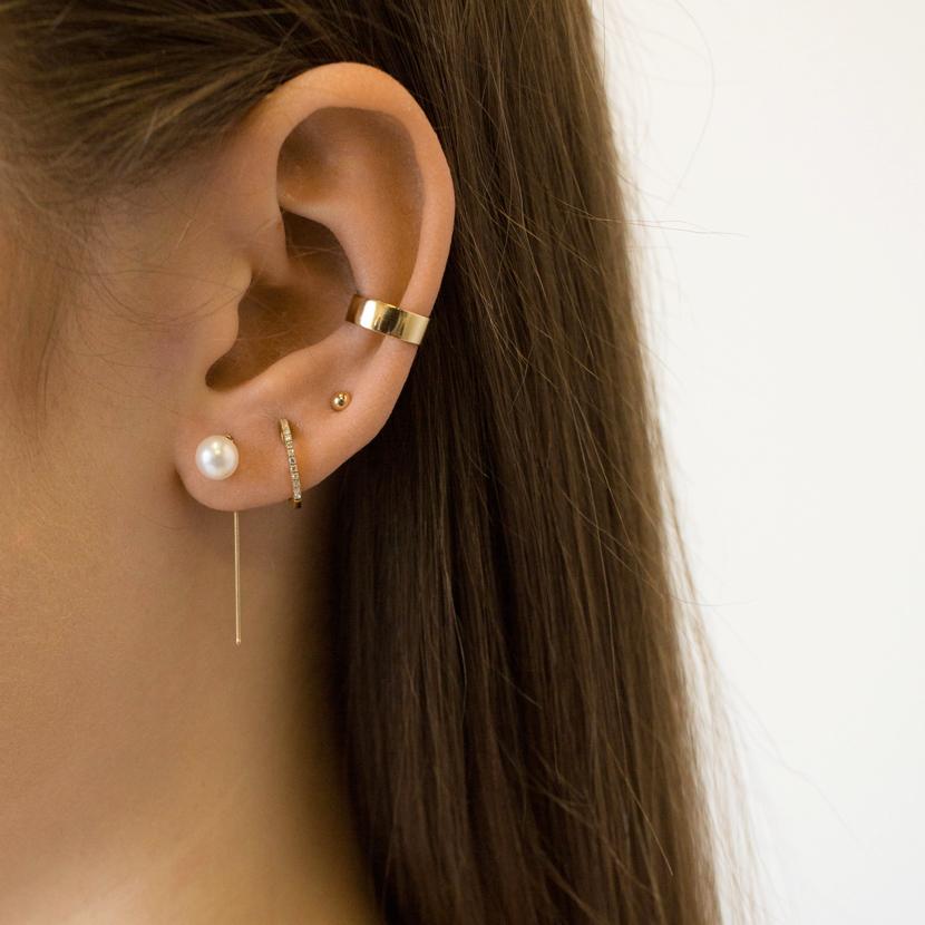 Petite Pearl Threader Earrings - Magpie Jewellery