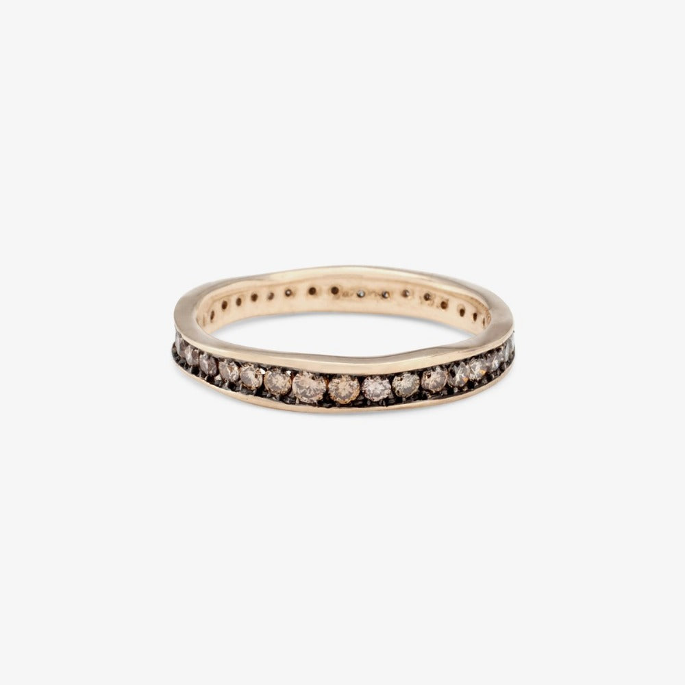 Brown Diamond Absolute Band WG | Magpie Jewellery