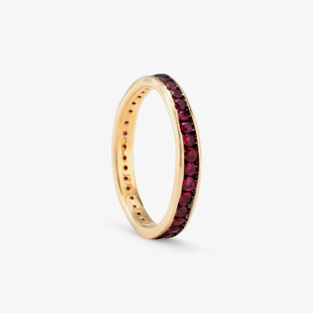 Ruby Absolute Band YG | Magpie Jewellery