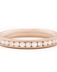 Classic Channel Set Diamond Band - Magpie Jewellery