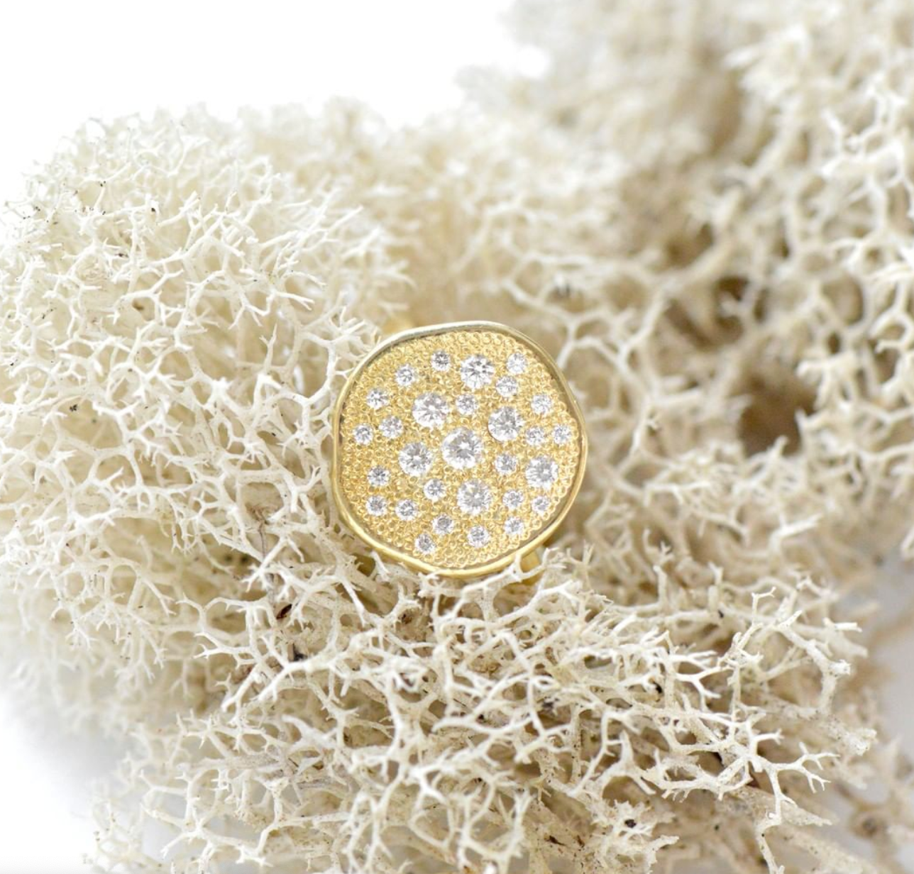 Diamond ‘Stardust’ Ring - Magpie Jewellery