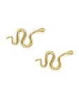 Petite Serpent Studs - Magpie Jewellery