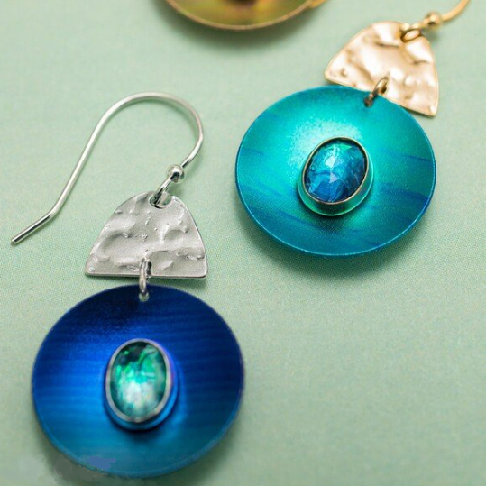 Royal Moon Earrings - Magpie Jewellery
