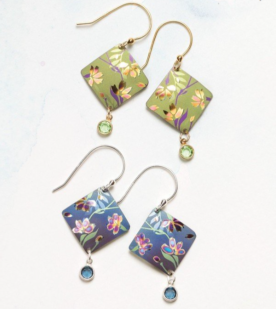 'Garden Sonnet' Earrings - Magpie Jewellery
