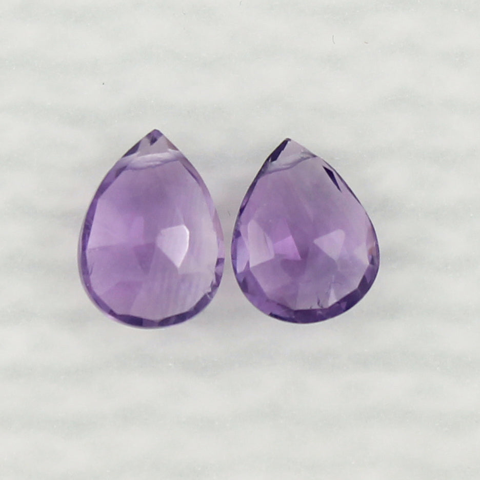 Gemstone Solo Earring | Magpie Jewellery | Amethyst | Faceted