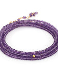Amethyst Wrap Bracelet - Magpie Jewellery