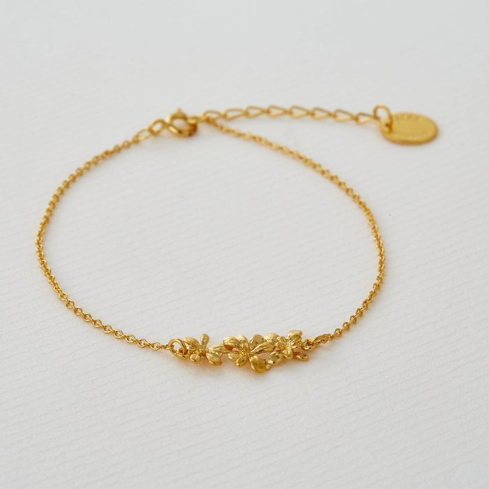 Sprouting Rosette In-Line Bracelet | Magpie Jewellery