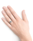 Classic Halo Diamond Engagement Ring - Magpie Jewellery