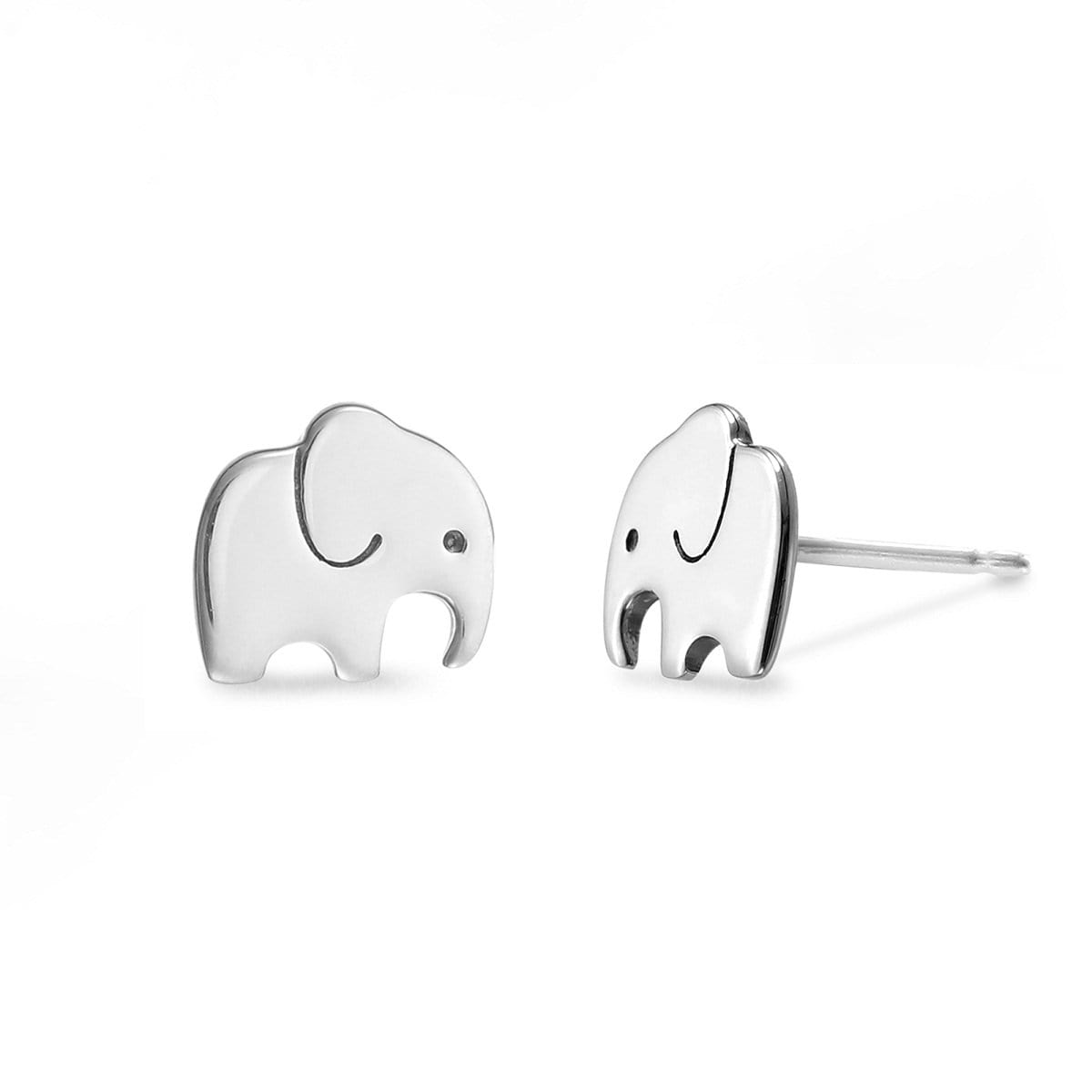 Elephant Studs - Magpie Jewellery