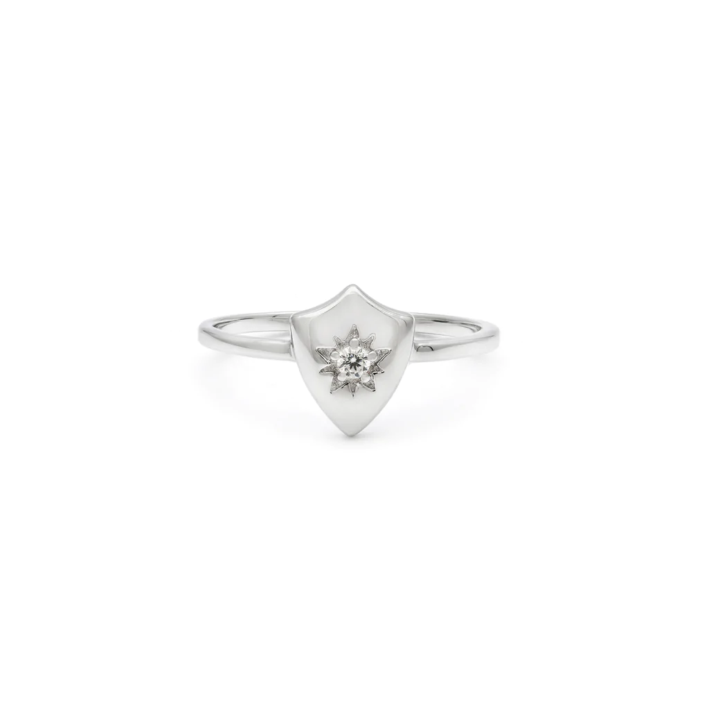 ARMOUR RING | SILVER | Magpie Jewellery