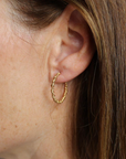 Yellow Gold The Hoop Earring | Magpie Jewellery