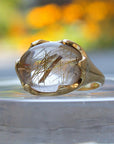 Rutilated Quartz Ring | Magpie Jewellery