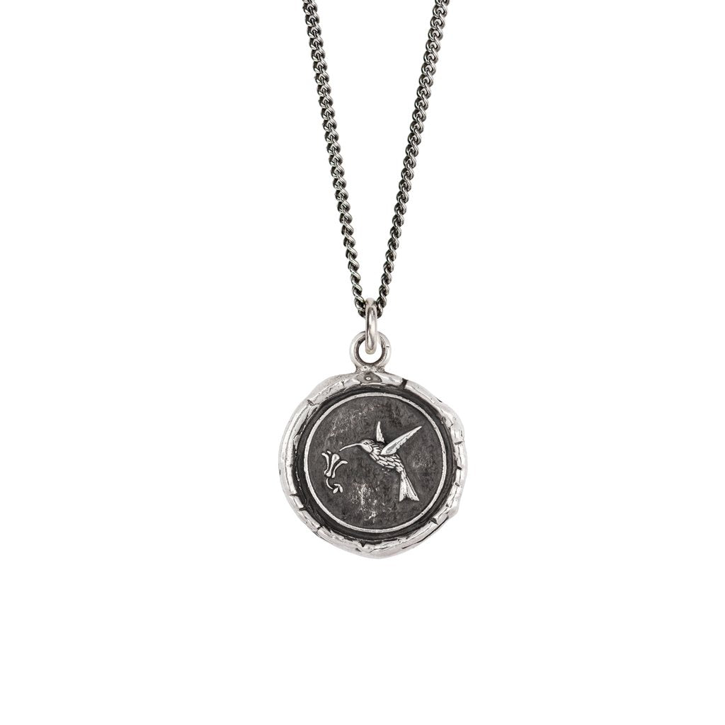 Hummingbird Talisman Silver | Magpie Jewellery