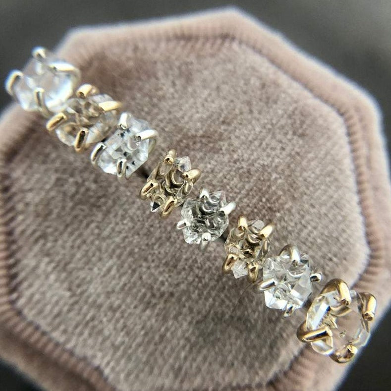 Herkimer Diamond Studs - Magpie Jewellery
