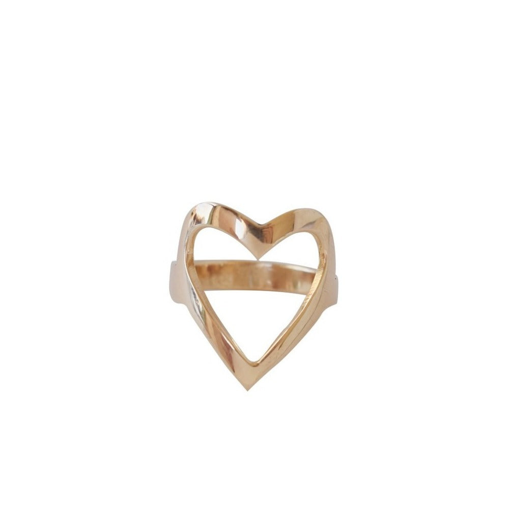 The Open Heart Ring - Magpie Jewellery