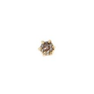 Minima 10ky Single Diamond Stud - Magpie Jewellery