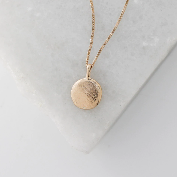 14KY Gold Small Beach Necklace - Magpie Jewellery