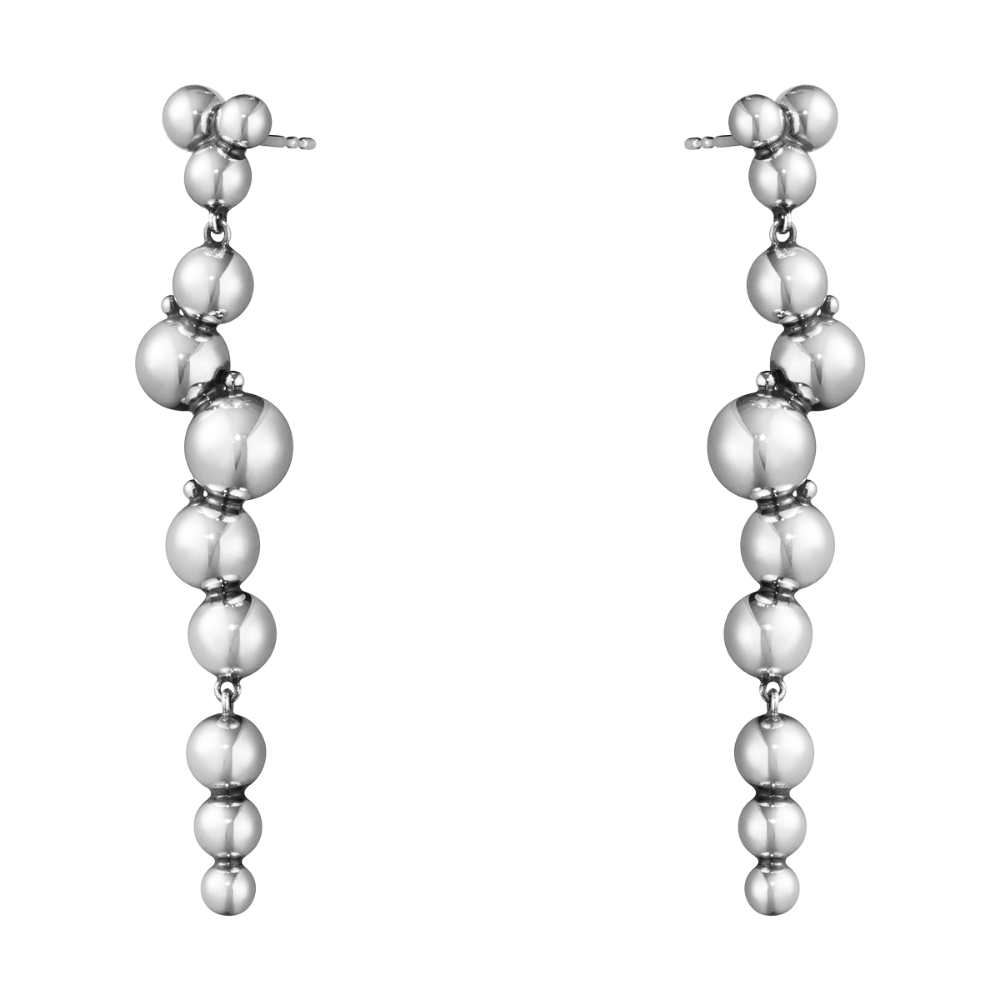 Moonlight Grapes Drop Stud Earrings - Magpie Jewellery