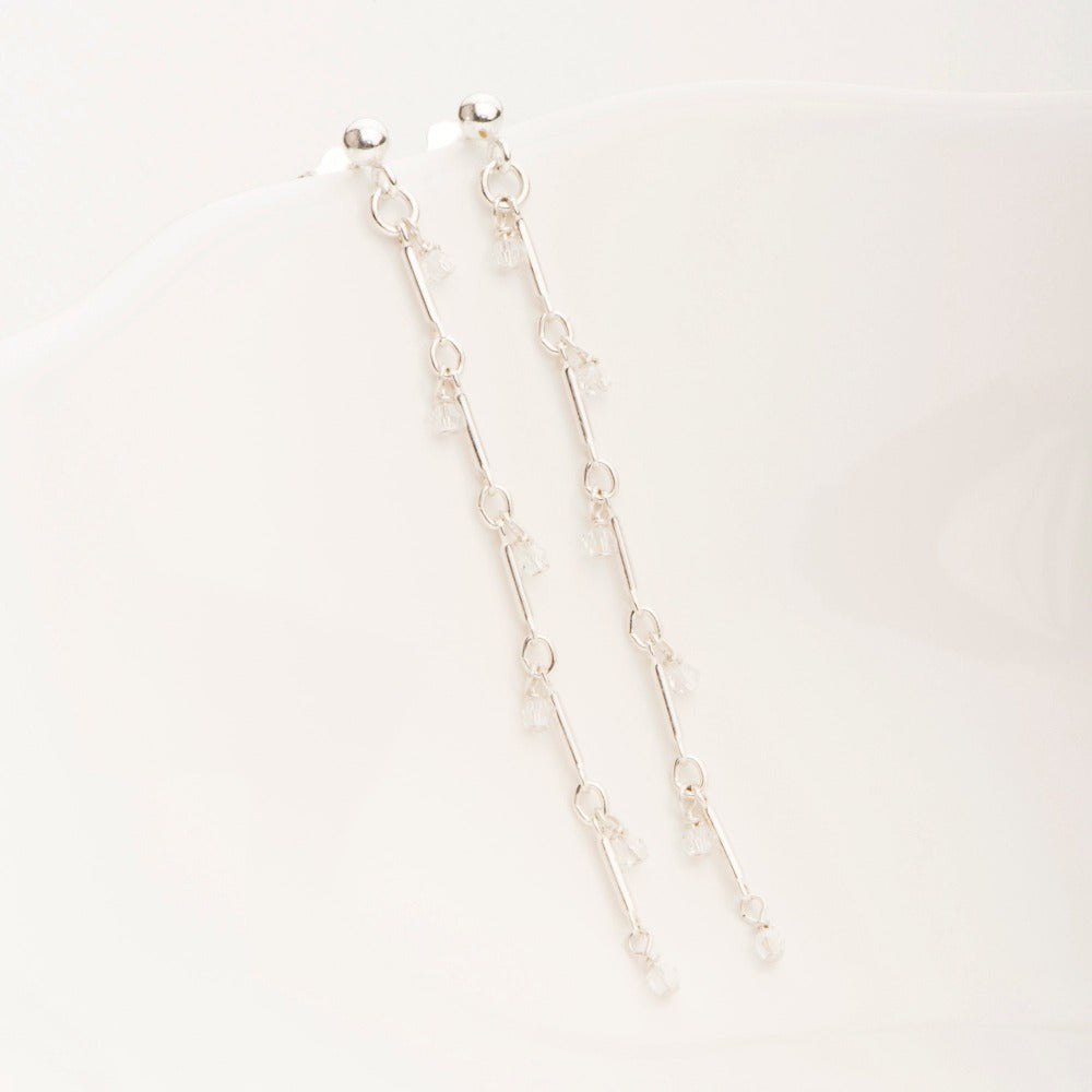 Crystalline Bamboo Earring - Magpie Jewellery