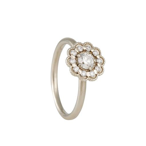 The Mini Mosaic Round Ring - Magpie Jewellery