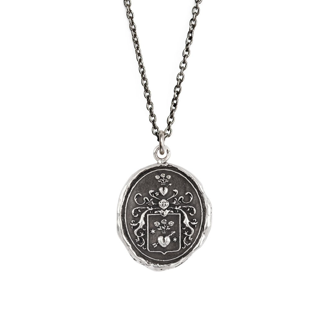 True Love Talisman Silver Chain | Magpie Jewellery