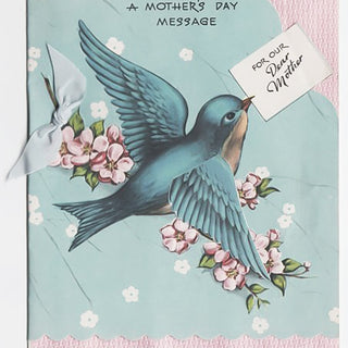 Bird with Mothers day card