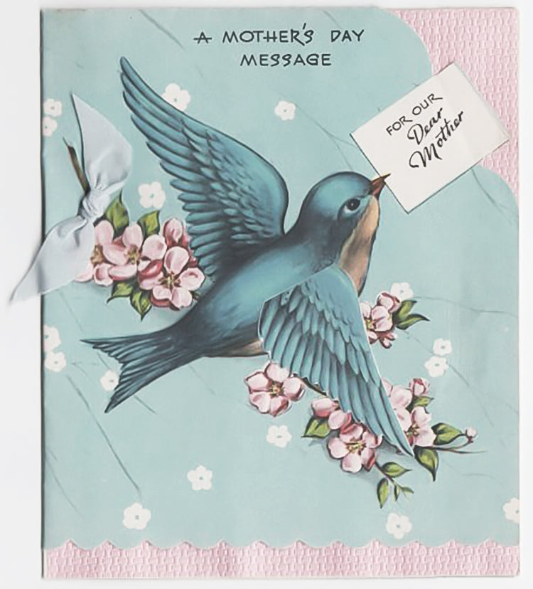 Bird with Mothers day card