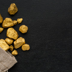 Gold Nugget in sack