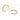 14K Yellow Puffed Anchor Hoop Earrings