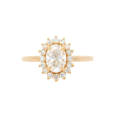 'Ava' Diamond Halo Ring