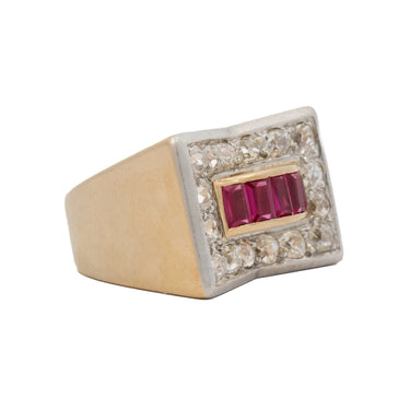 Ruby Cocktail Ring