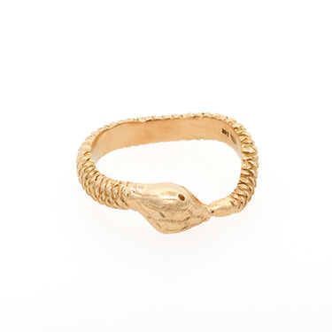 Magpie Vintage- 14ky Gold Snake Ring