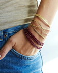 Ruby Wrap Bracelet - Magpie Jewellery