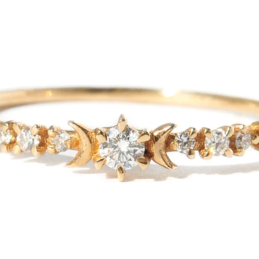 Diamond Stardust Ring | Magpie Jewellery