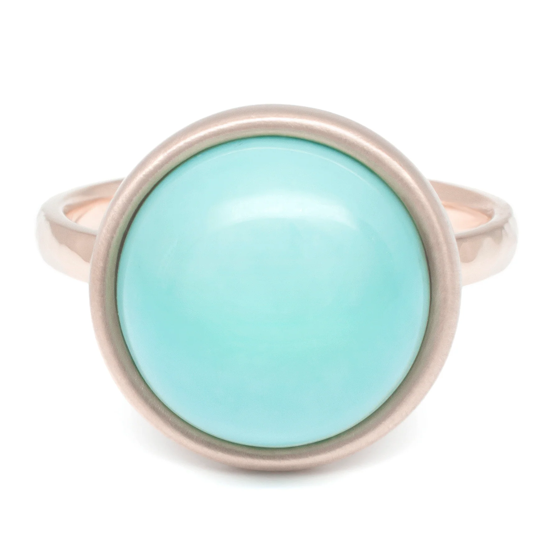 Turquoise Cabochon Ring Magpie Jewellery
