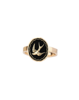  Free Spirited 14K Gold Talisman Ring | Magpie Jewellery