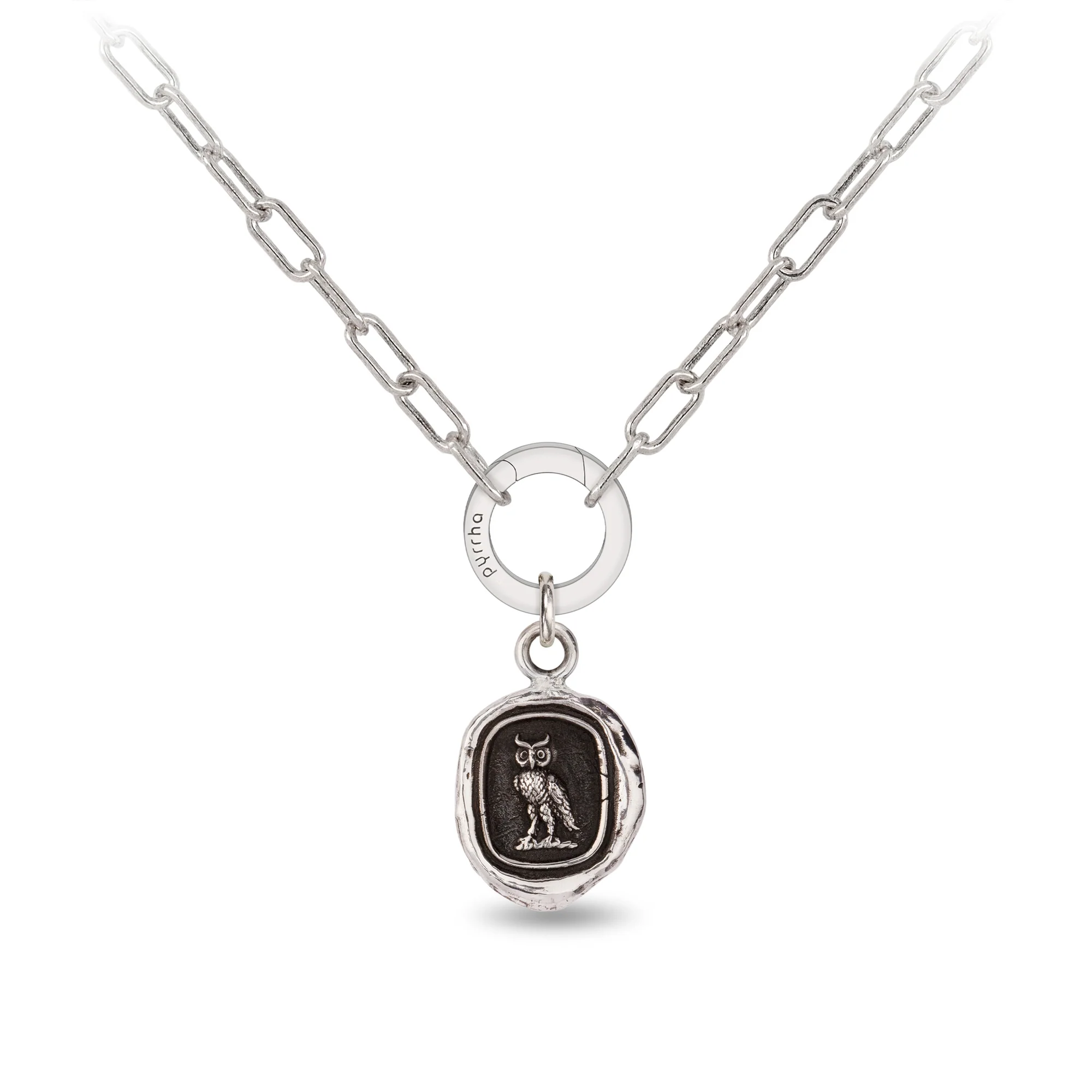 Watch Over Me Small Paperclip Chain Necklace