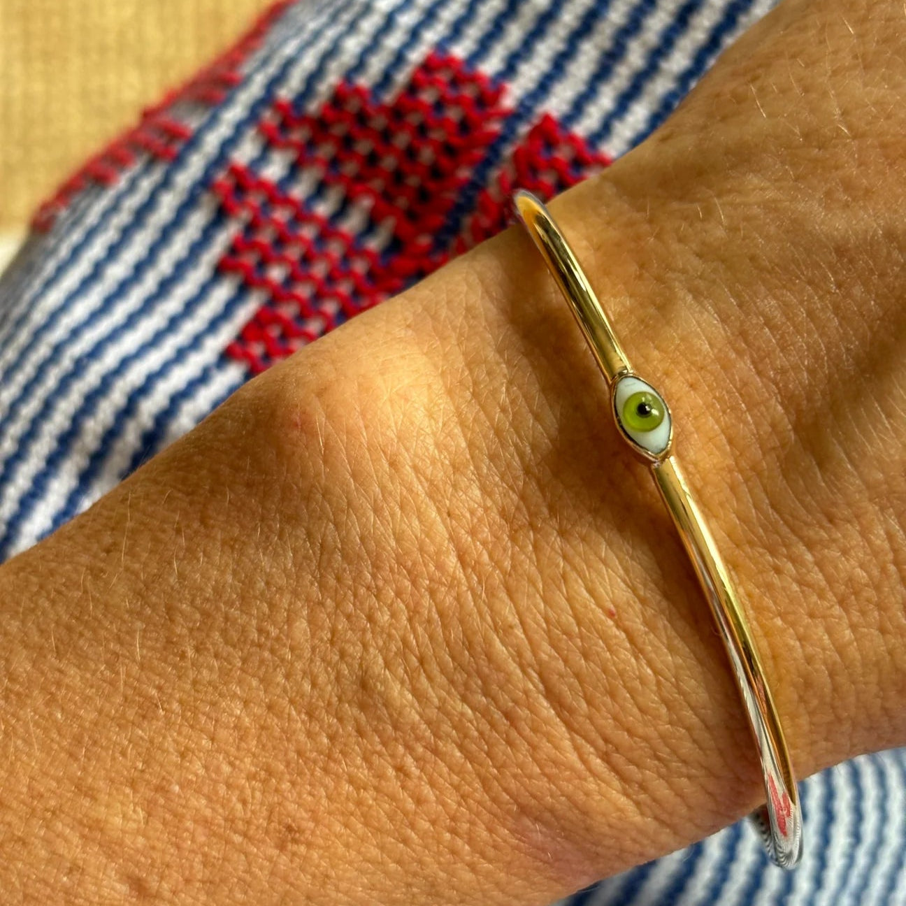 Evil Eye Bangle | Magpie Jewellery
