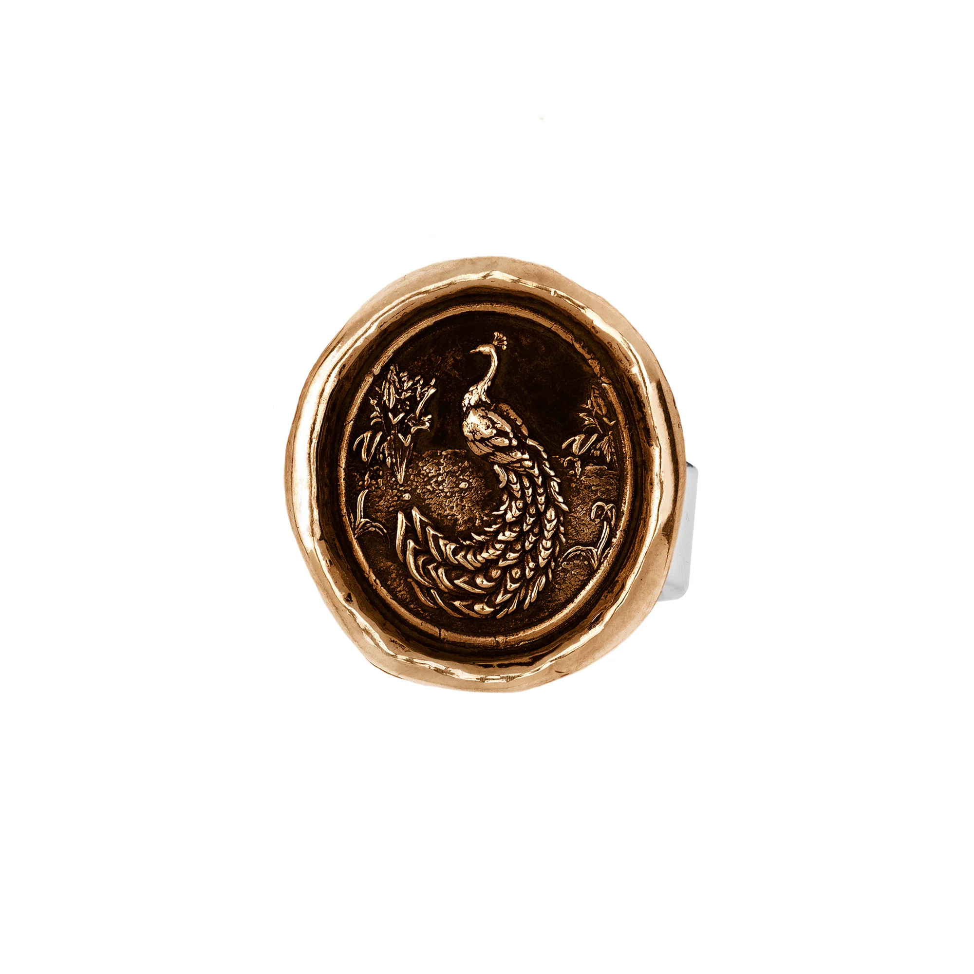Peacock Talisman Ring | Magpie Jewellery
