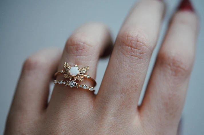 Diamond Stardust Ring | Magpie Jewellery