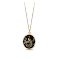 Peacock 14K Gold Talisman | Magpie Jewellery