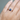 14k Yellow Gold ring with a 1.37ct Trilogy Emerald Cut Blue Sapphire, and 
2 0.19ct straight baguette cut natural white sapphires | on hand model
