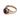 VINTAGE - 10ky Belcher Ring w. Oval Cabachon Garnet sz. 11