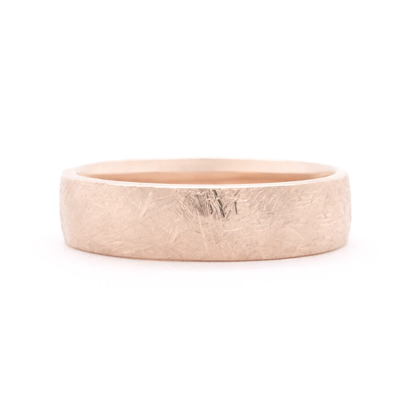 5mm "Boulder" Cigar Band | Magpie Jewellery