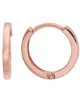 14K Gold 11.5mm Gold Round Huggie Hoop Earring | Magpie Jewellery